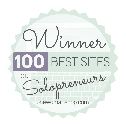 100 best sites for solopreneurs by one woman shop