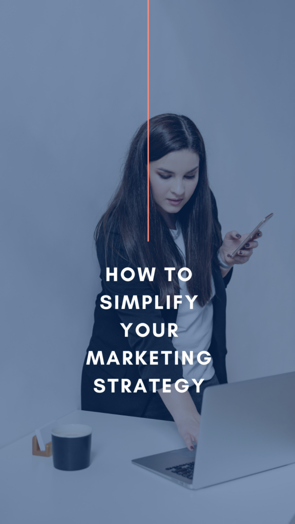 How to Simplify Your Marketing Strategy, especially as you head into a new year with new goals. Simply your marketing strategy by answering these three simple, powerful questions.