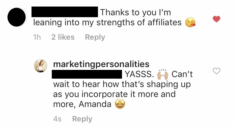 Testimonial - ESTJ