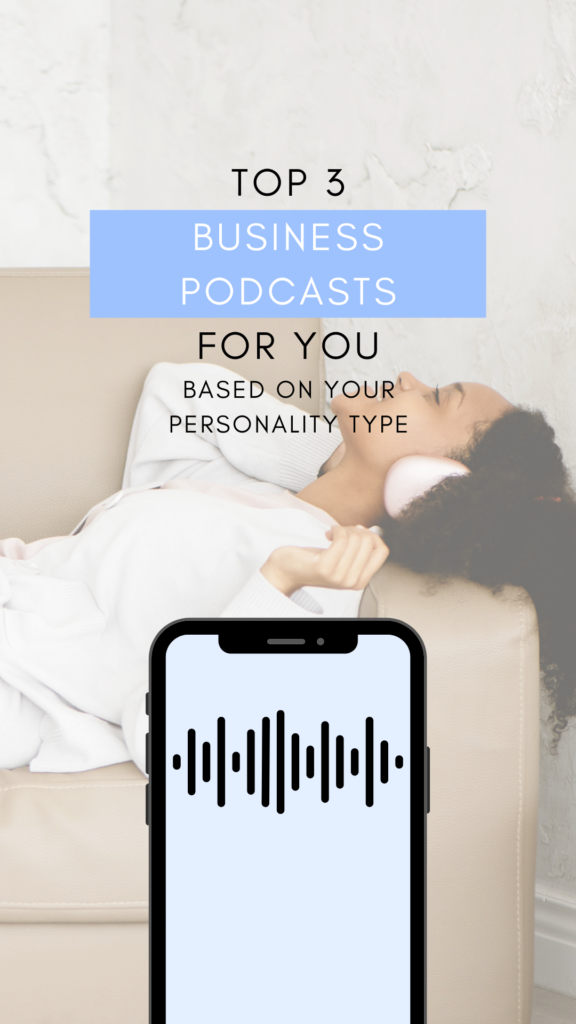 Here are my best recommendations for business podcasts specifically for YOUR Marketing Personality Type®. Each recommendation includes THREE Business Podcasts to tune into. Try them out! Let me know how they land for me by leaving a comment at the bottom. #mbti #business #podcast