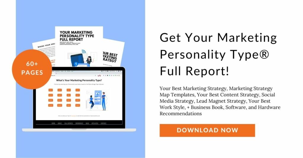 Marketing Personality Type® Full Report Download Now