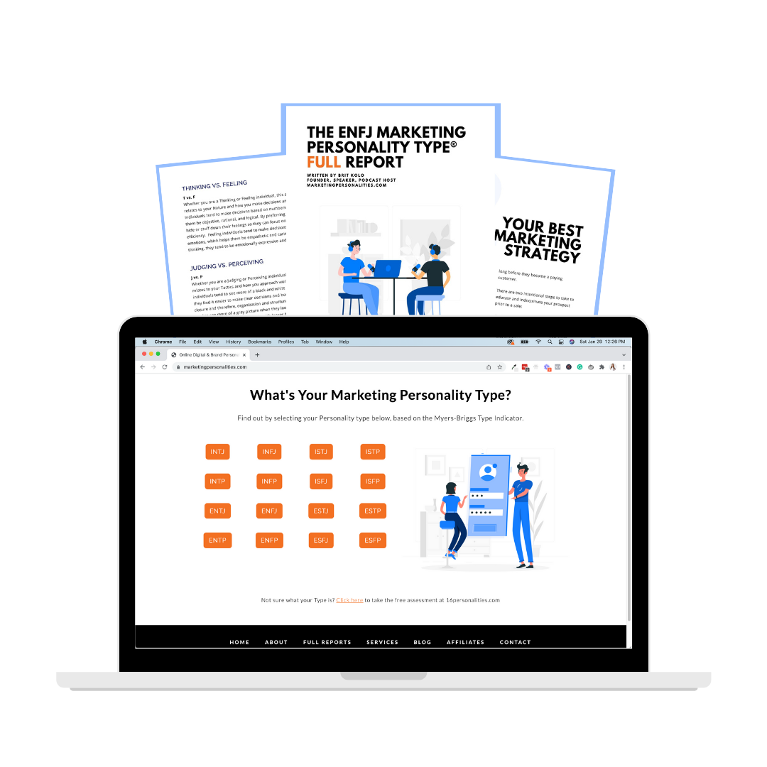 ENFJ Marketing Personality Type Full Report