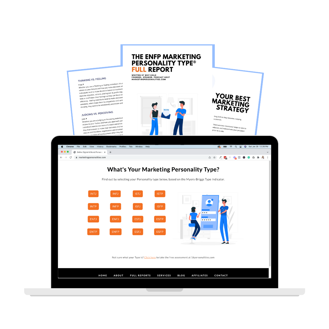 ENFP Marketing Personality Type Full Report