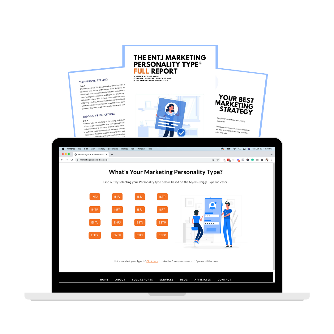ENTJ Marketing Personality Type Full Report