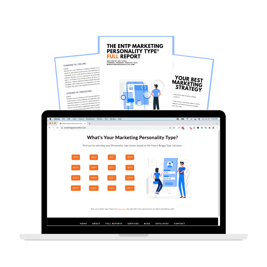 ENTP Marketing Personality Type Full Report