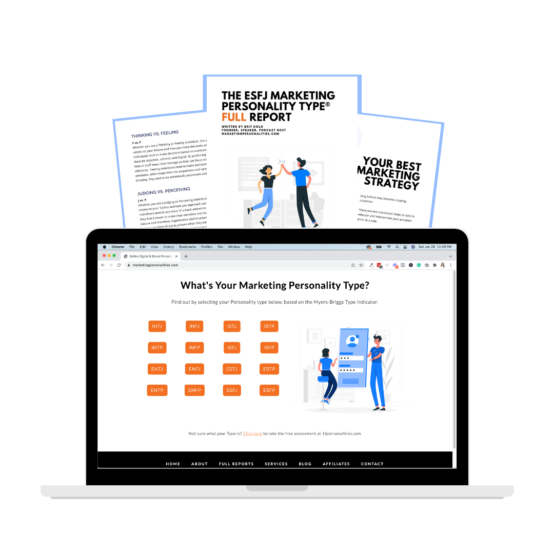 ESFJ Marketing Personality Type Full Report