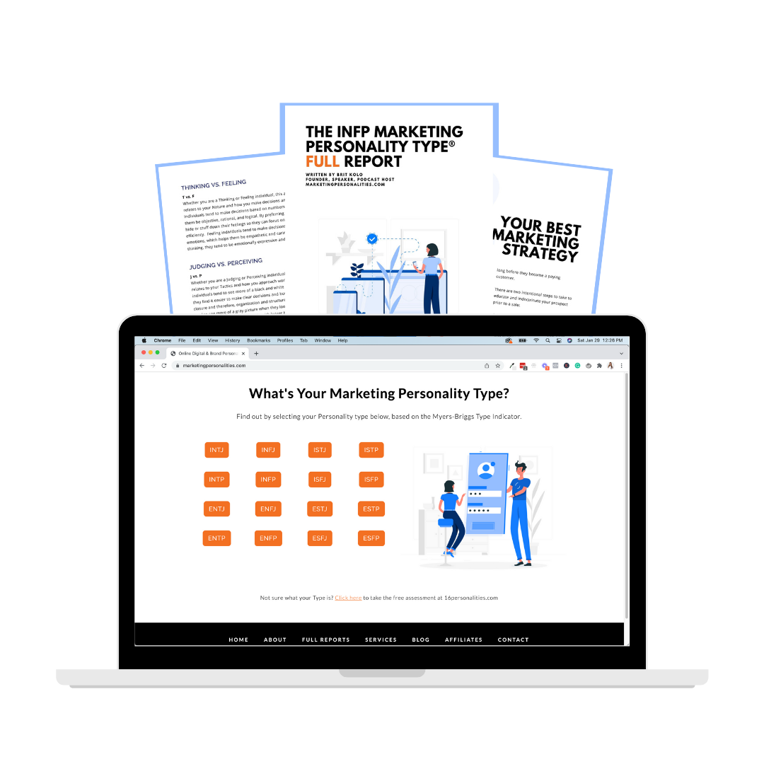 INFP Marketing Personality Type Full Report
