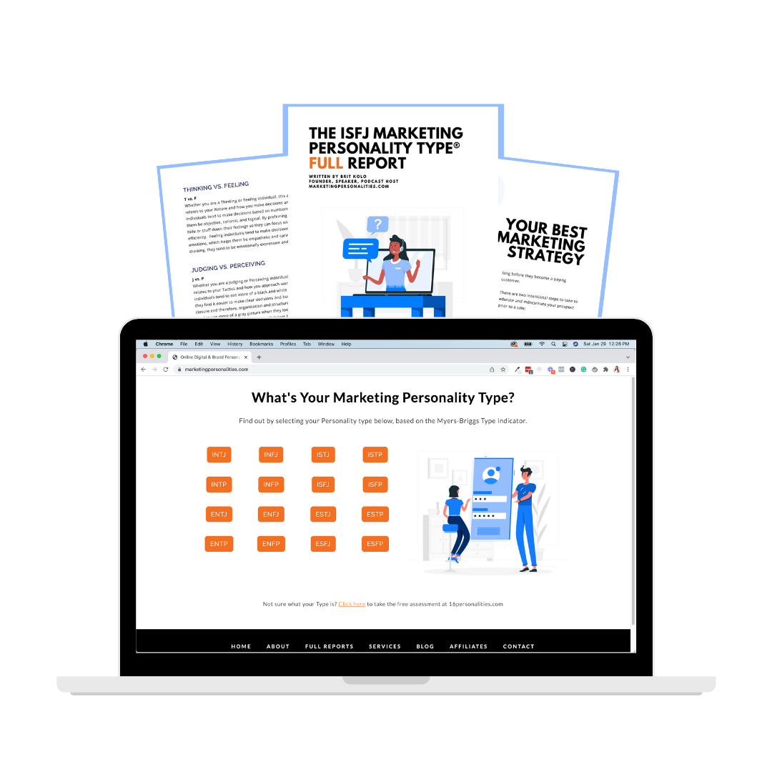 ISFJ Marketing Personality Type Full Report